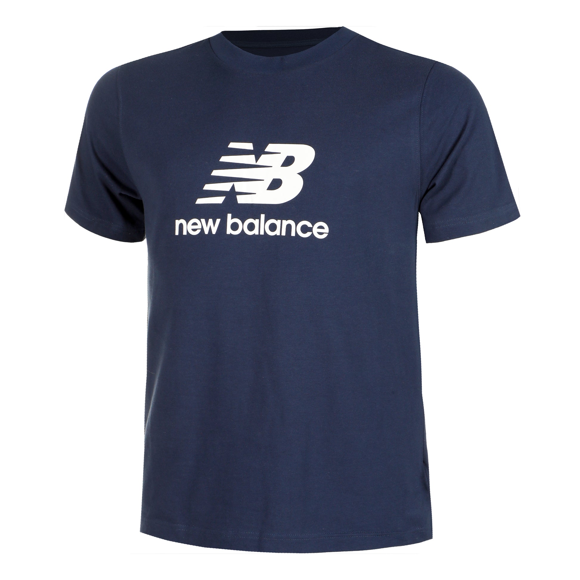 New Balance Essentials Logo Koszulka Mężczyźni - ciemnoniebieski,