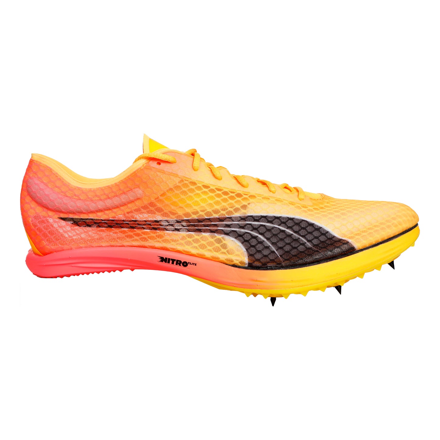 Puma evoSPEED Distance Nitro Elite+ 2 But z kolcami Unisex - żółty, pomarańczowy