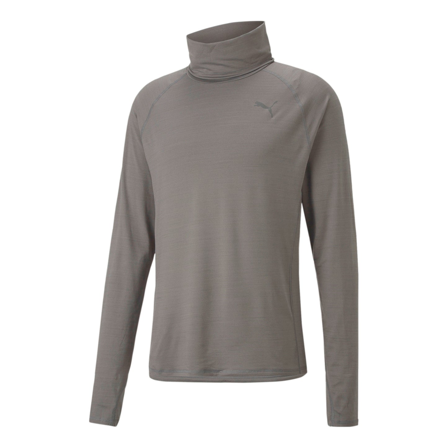 Puma Cloudspun High Neck Longsleeve Długi Rękaw Mężczyźni - szary,