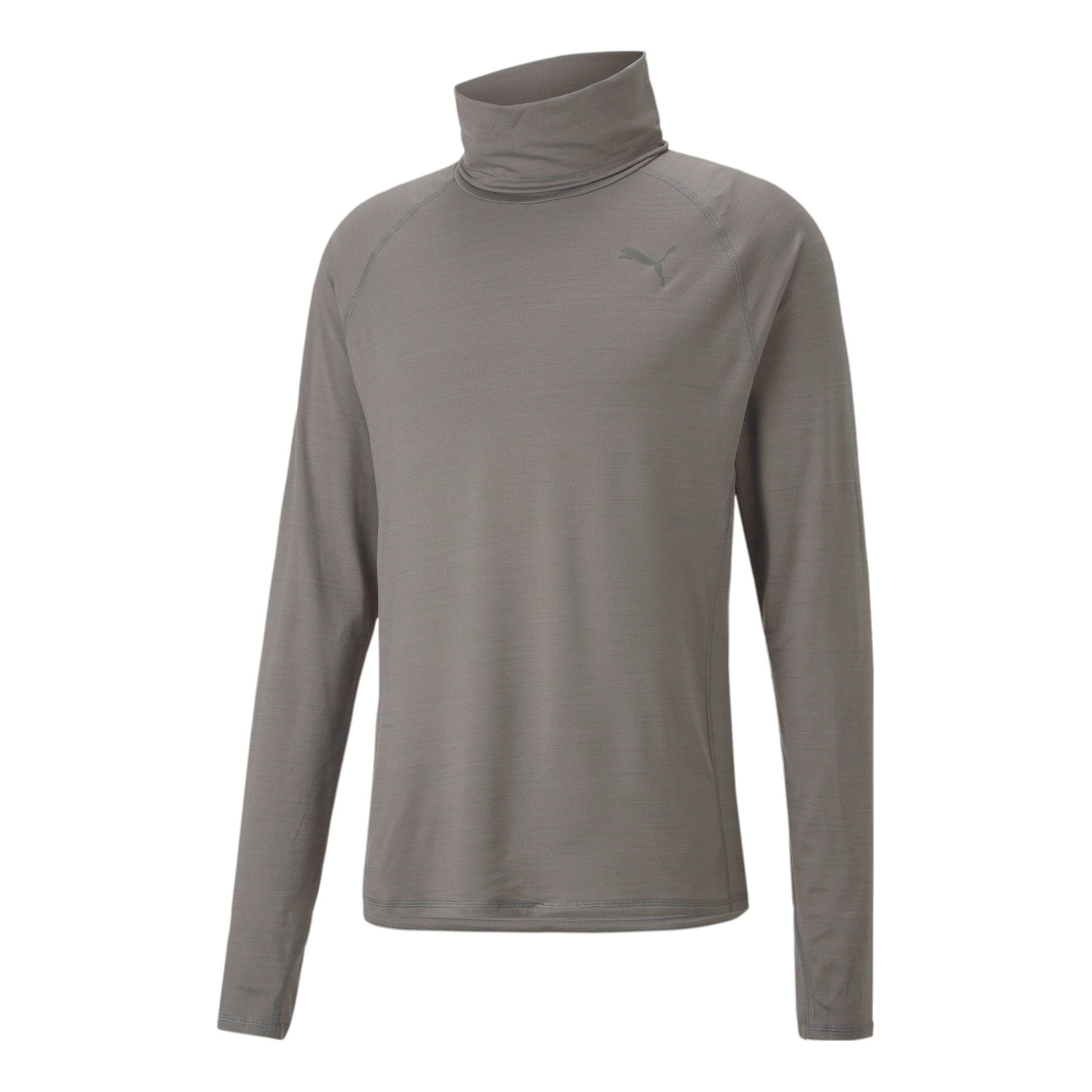 Puma Cloudspun High Neck Longsleeve Długi Rękaw Mężczyźni - szary,