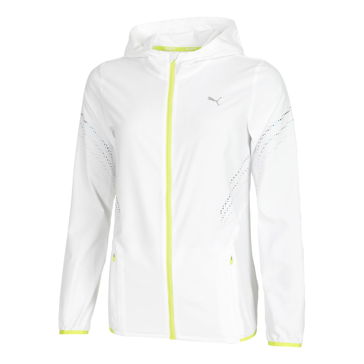 Puma Run Ultraweave Hooded Kurtka do biegania Kobiety - biały,