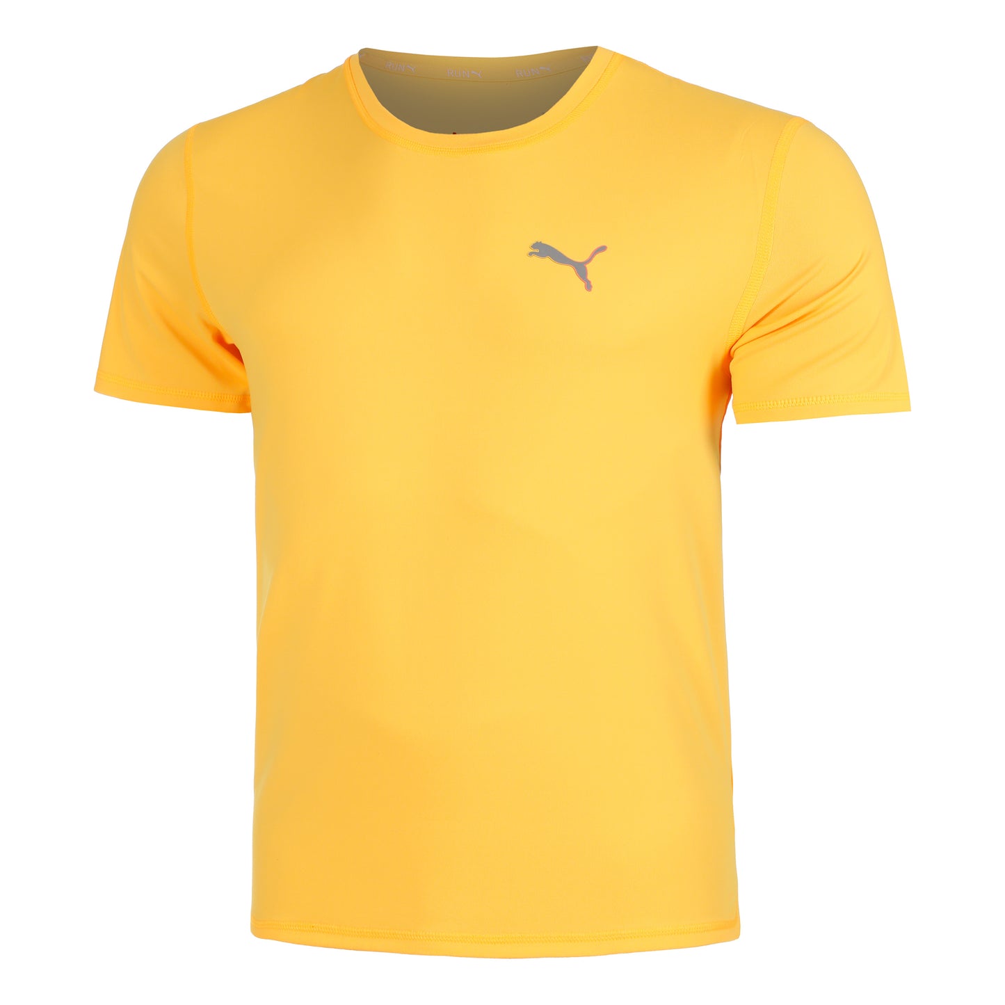 Puma Run Cloudspun Koszulka do biegania Mężczyźni - pomarańczowy,