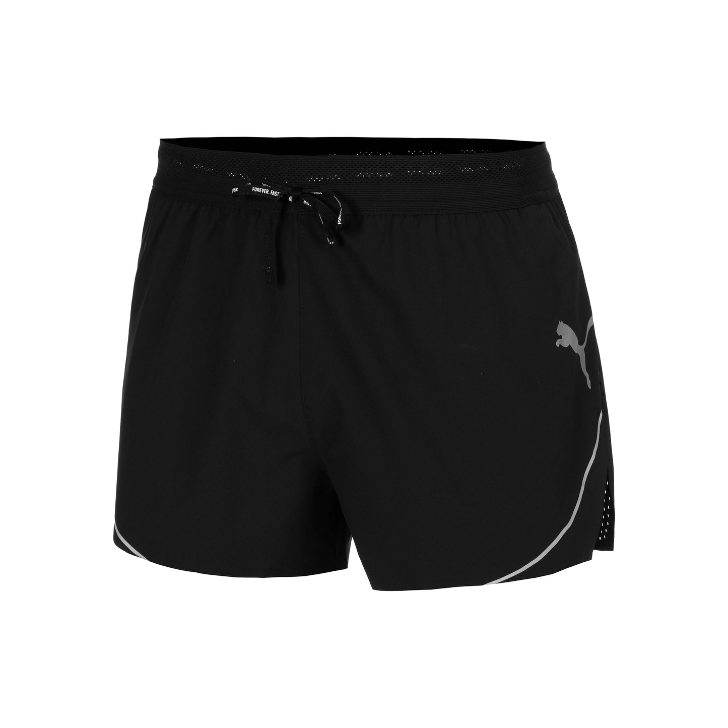 Puma Raceday Ultraweave 3in Split Spodenki do biegania Mężczyźni - czarny,