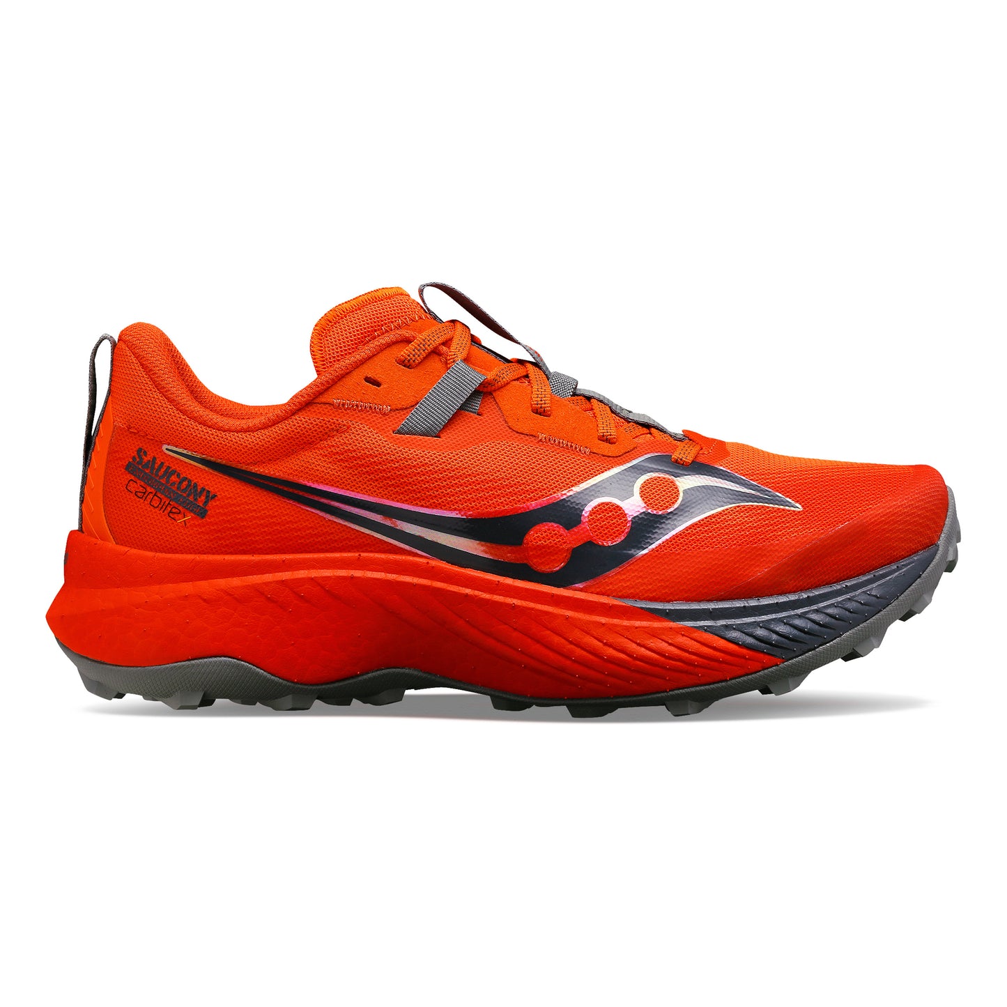 Saucony Endorphin Edge But trailowy Mężczyźni - czerwony, czarny