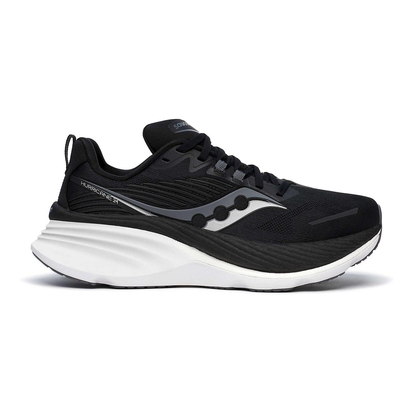 Saucony Hurricane 24 But stabilizujący Mężczyźni - czarny, antracyt