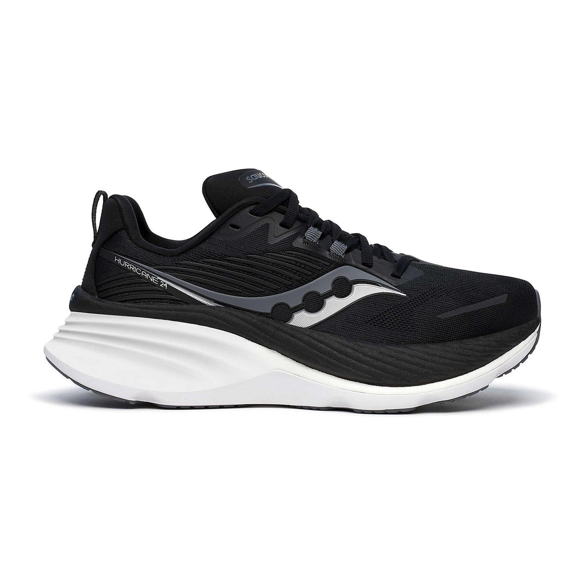 Saucony Hurricane 24 But stabilizujący Mężczyźni - czarny, antracyt