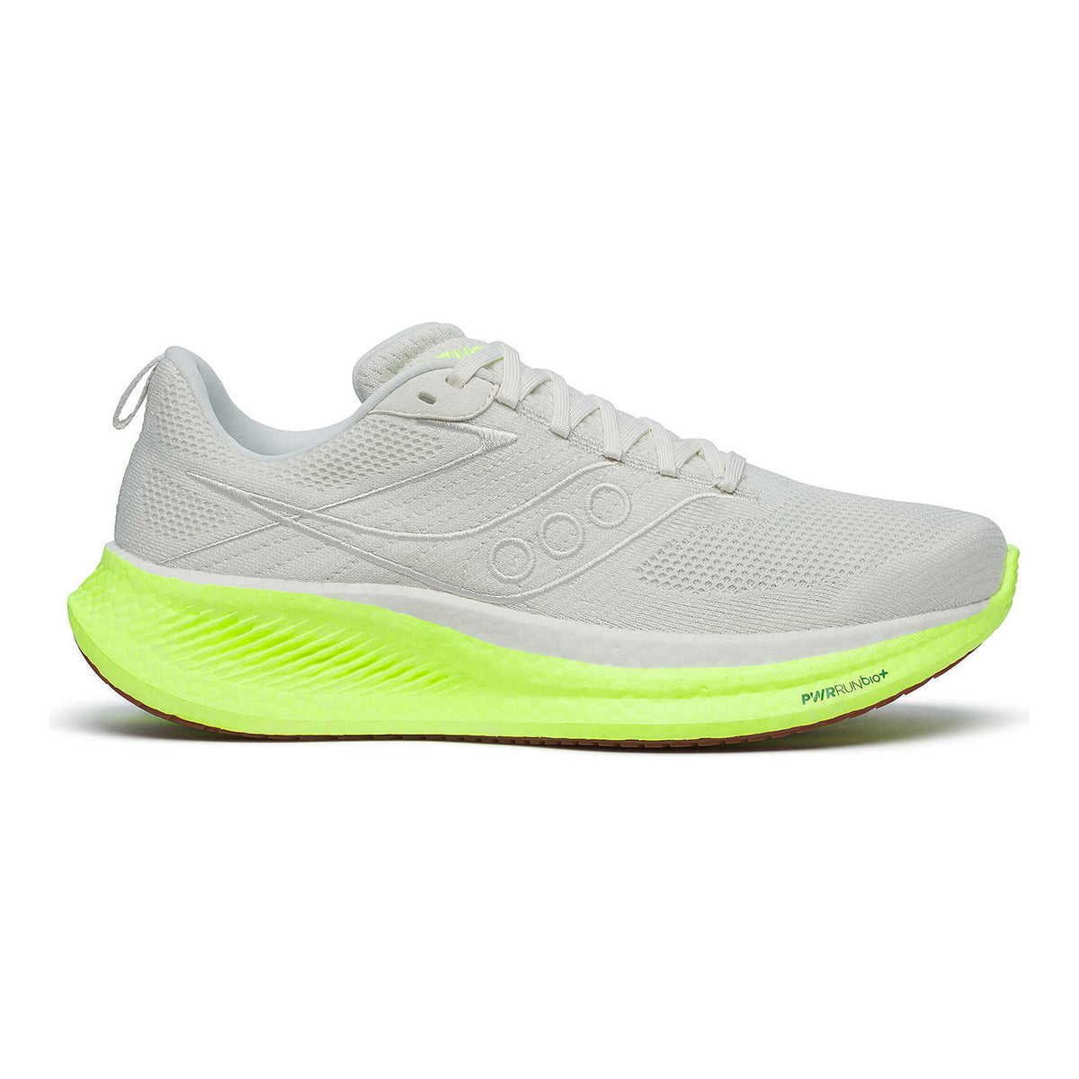 Saucony Ride Rfg But neutralny Mężczyźni - biały, neonowy zielony
