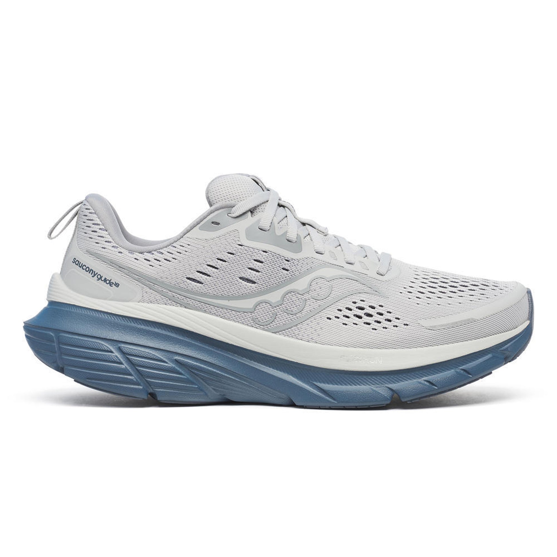 Saucony Guide 18 But stabilizujący Mężczyźni - jasnoszary, niebiesko-szary