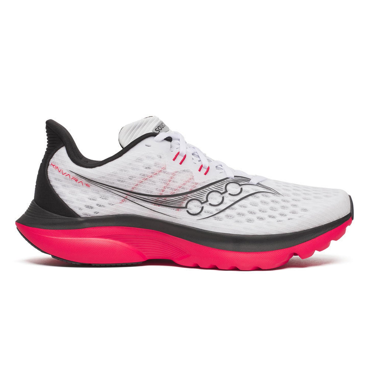 Saucony Kinvara 16 But neutralny Mężczyźni-biały, czerwony