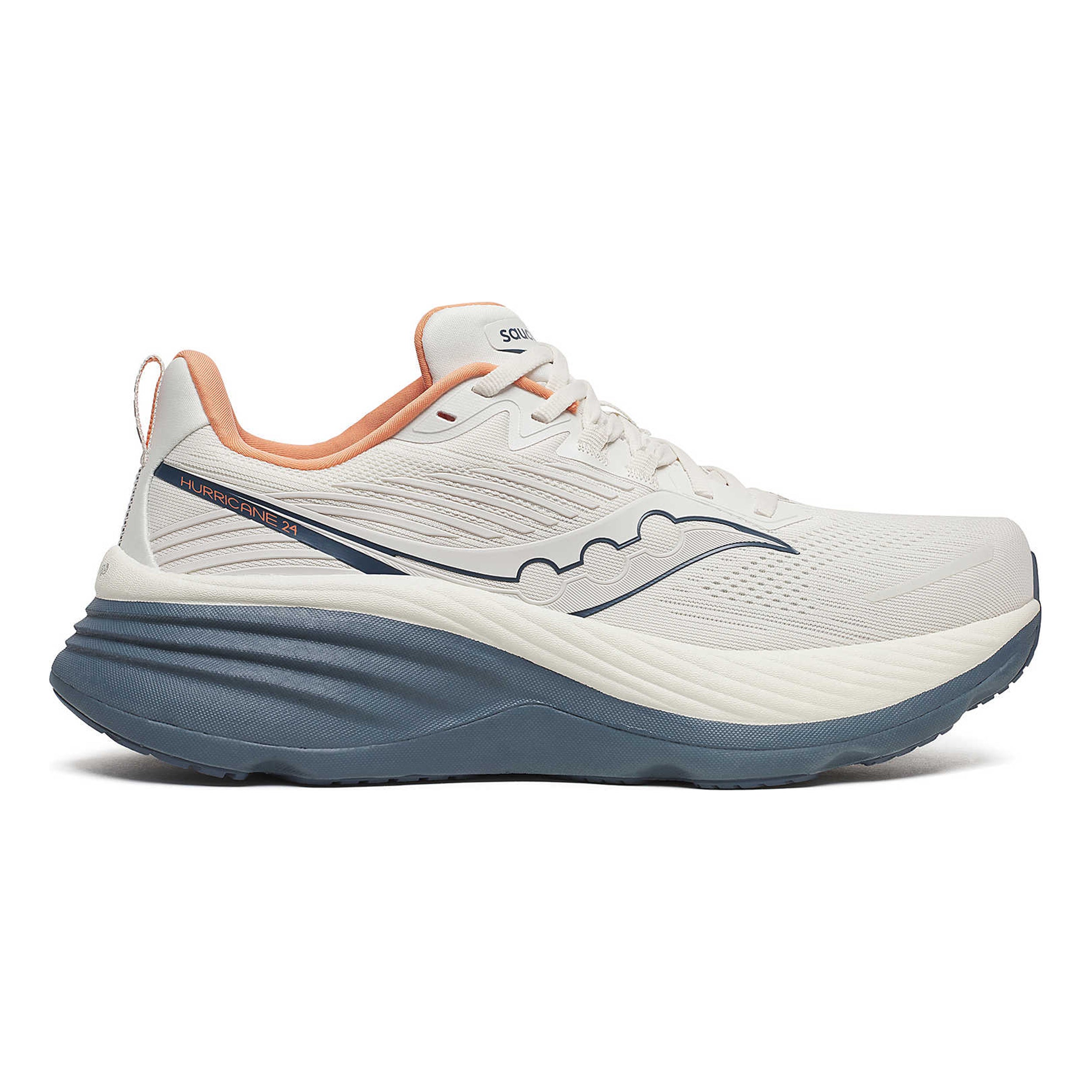 Saucony Hurricane 24 But stabilizujący Mężczyźni - krem, szary