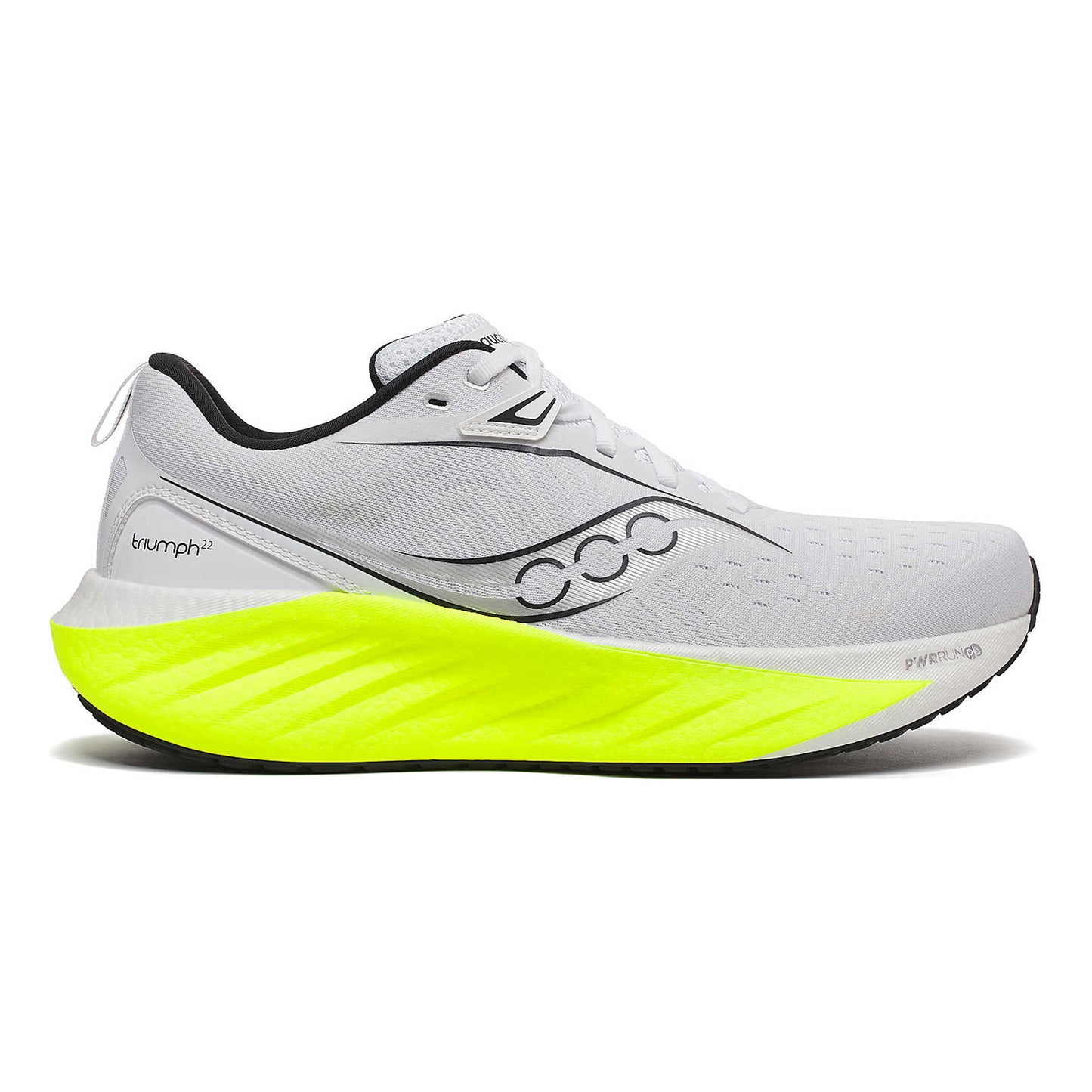 Saucony Triumph 22 But neutralny Mężczyźni - biały, cytrynowy żółty