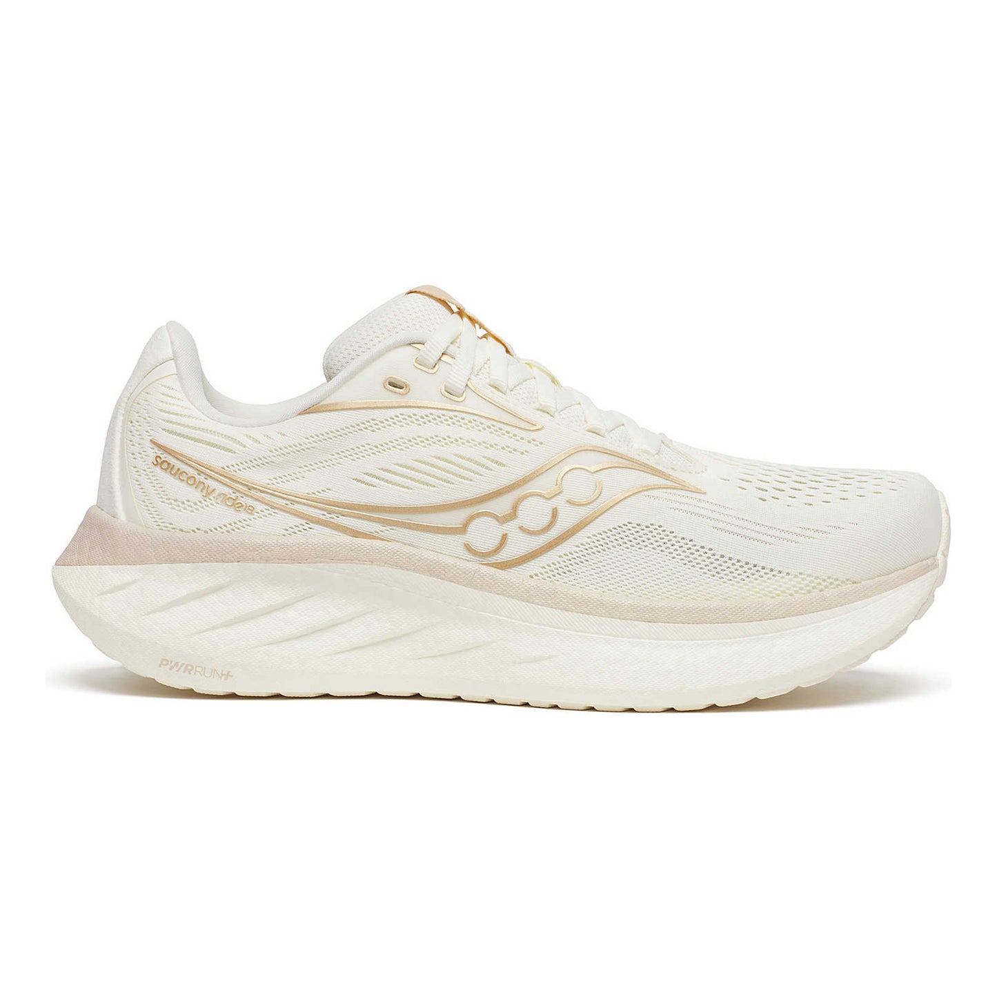 Saucony Ride 18 But neutralny Kobiety - krem,