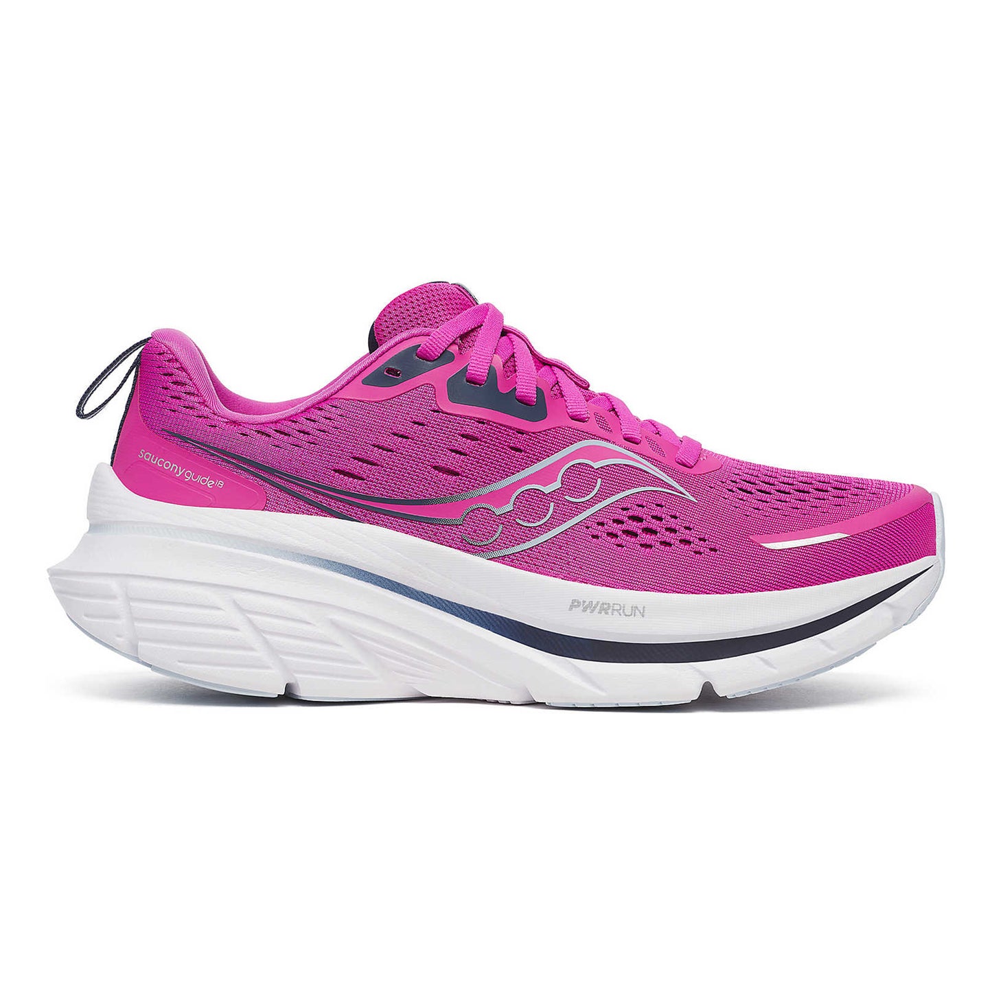 Saucony Guide 18 But stabilizujący Kobiety - różowy, ciemnoniebieski
