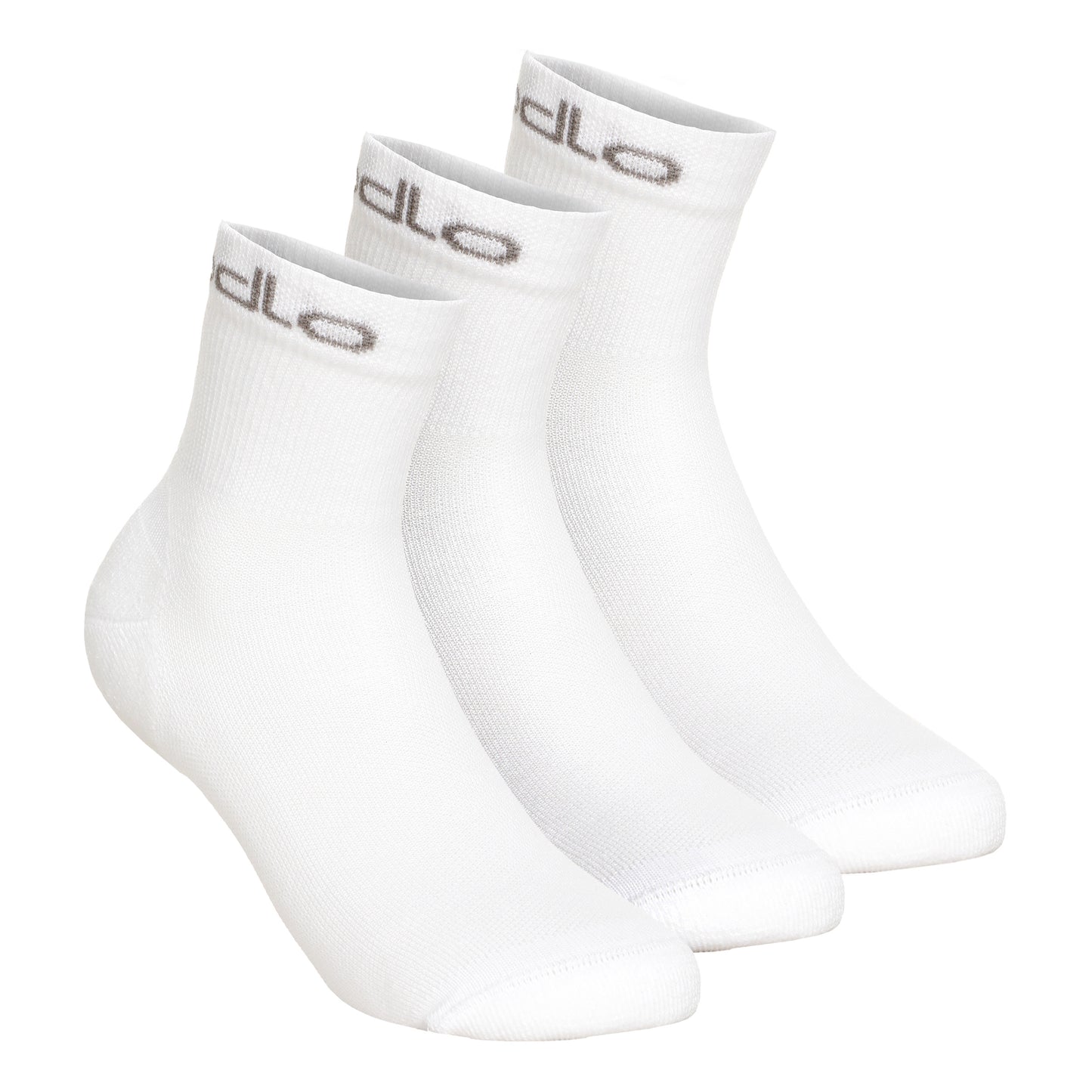 Odlo Quarter Active Skarpety sportowe Opakowanie 3 szt. Unisex - biały,