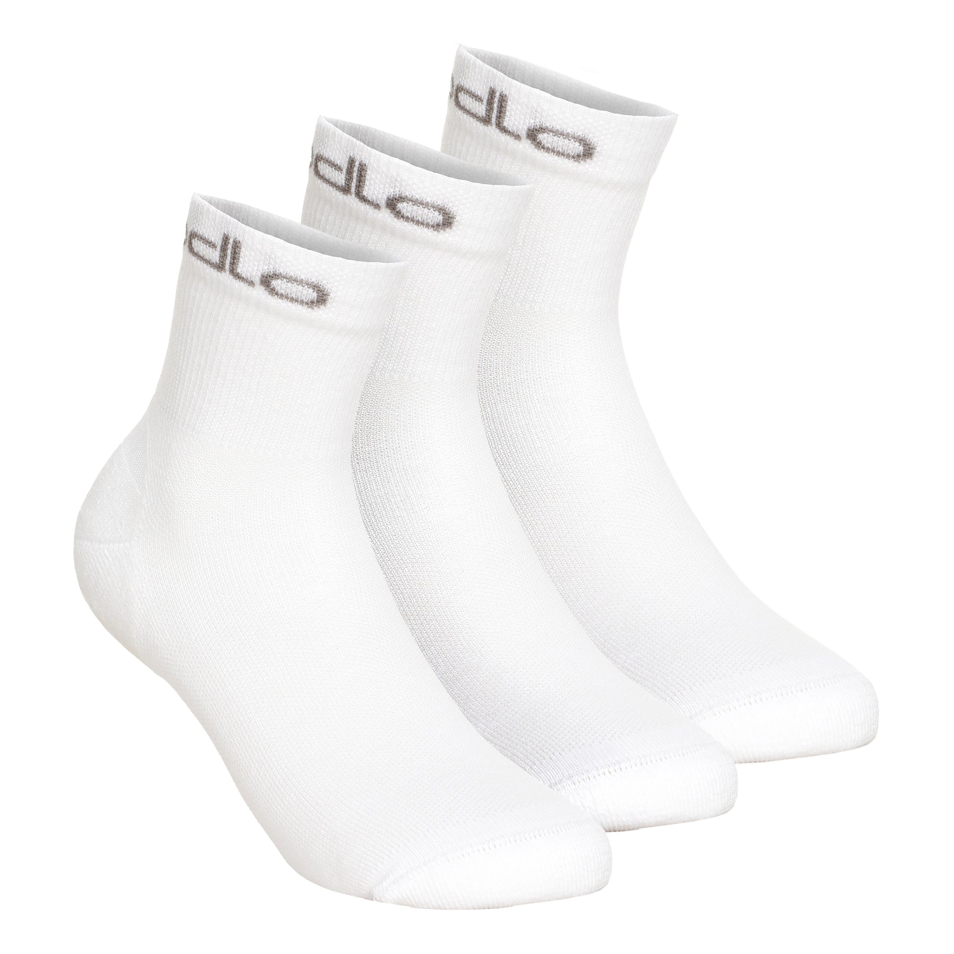 Odlo Quarter Active Skarpety sportowe Opakowanie 3 szt. Unisex - biały,
