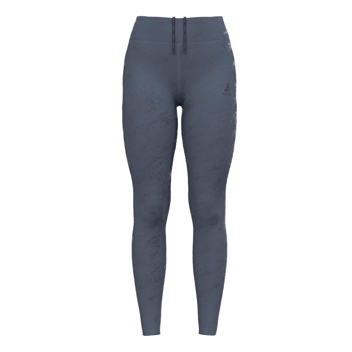 Odlo Print Reflective Getry do biegania Kobiety - petrol,