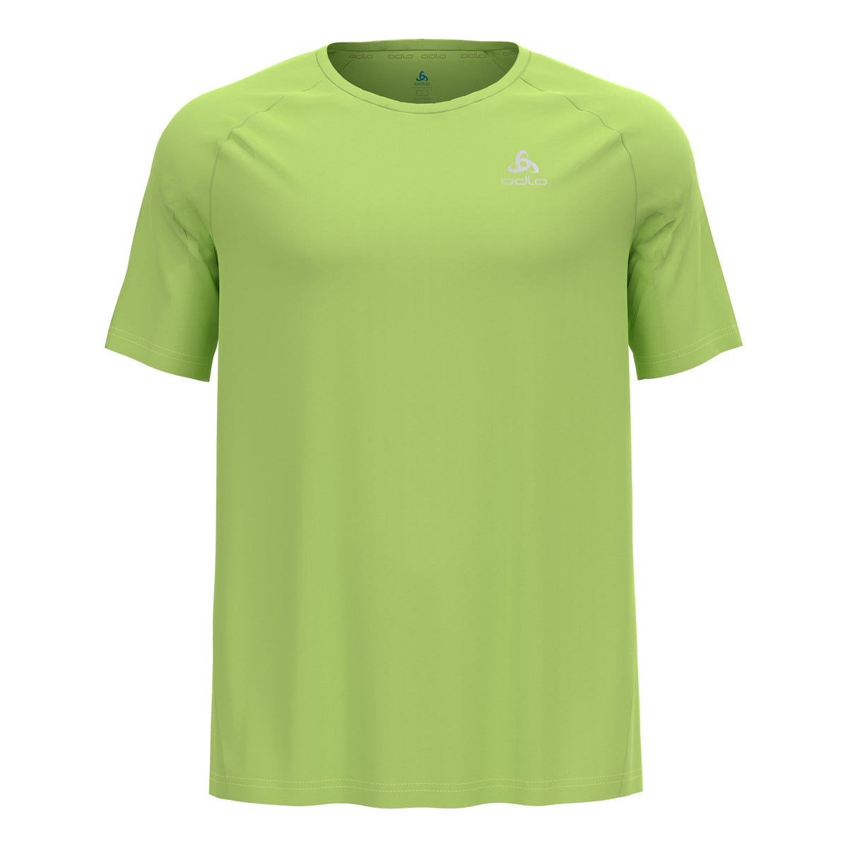 Odlo Essential Chill-Tec Crew Neck Koszulka do biegania Mężczyźni - jasnozielony,