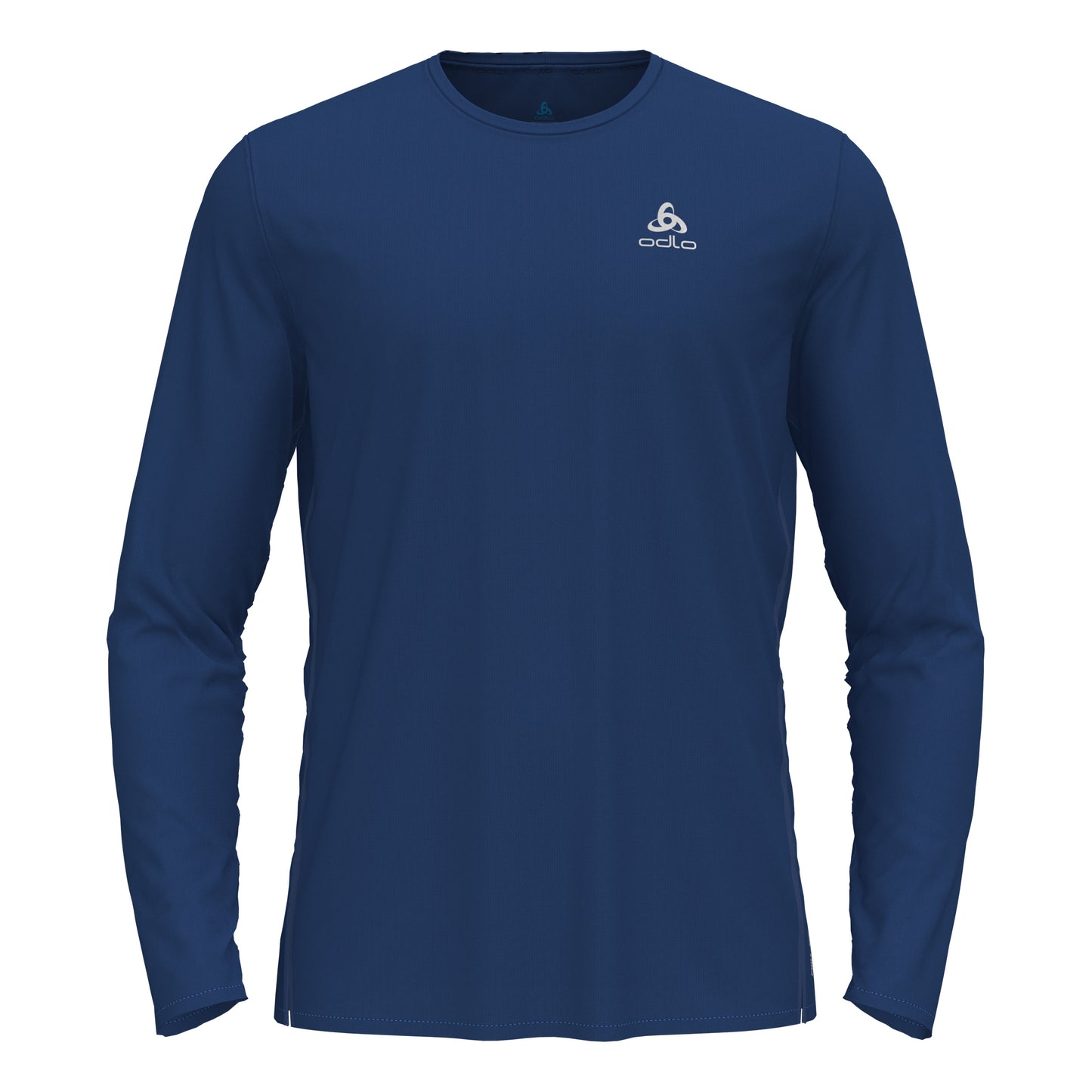 Odlo Zeroweight Chill-Tec Crew Neck Długi Rękaw Mężczyźni - ciemnoniebieski,