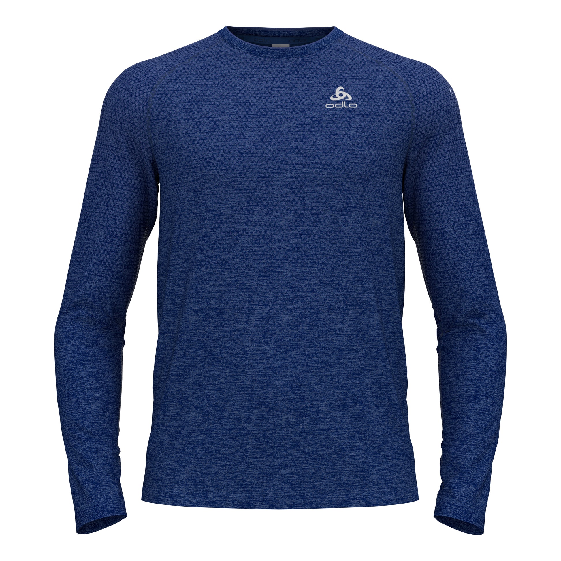 Odlo Essential Seamless Crew Neck Długi Rękaw Mężczyźni - ciemnoniebieski,