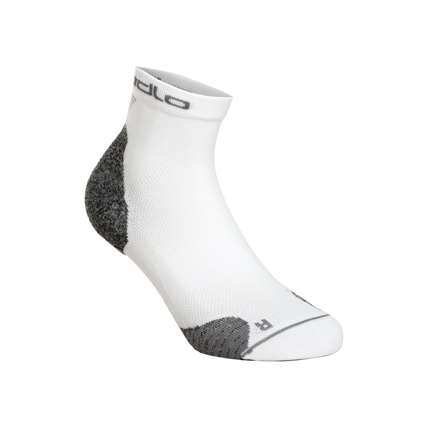 Odlo Ceramicool Run Quarter Skarpety do biegania Unisex - biały,
