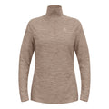 Essential Thermal Mid Layer 1/2 Zip Długi Rękaw Kobiety - szary,