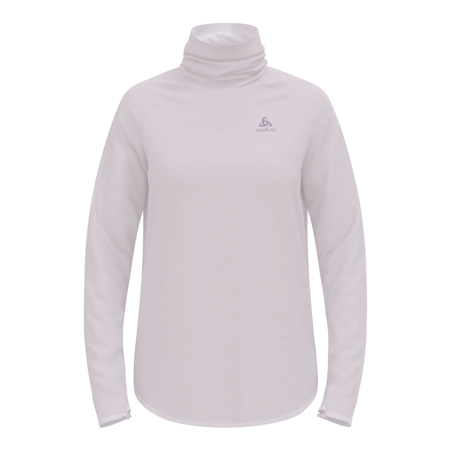 Odlo Essential Thermal Mid Layer Koszulka do biegania Kobiety - fioletowy,