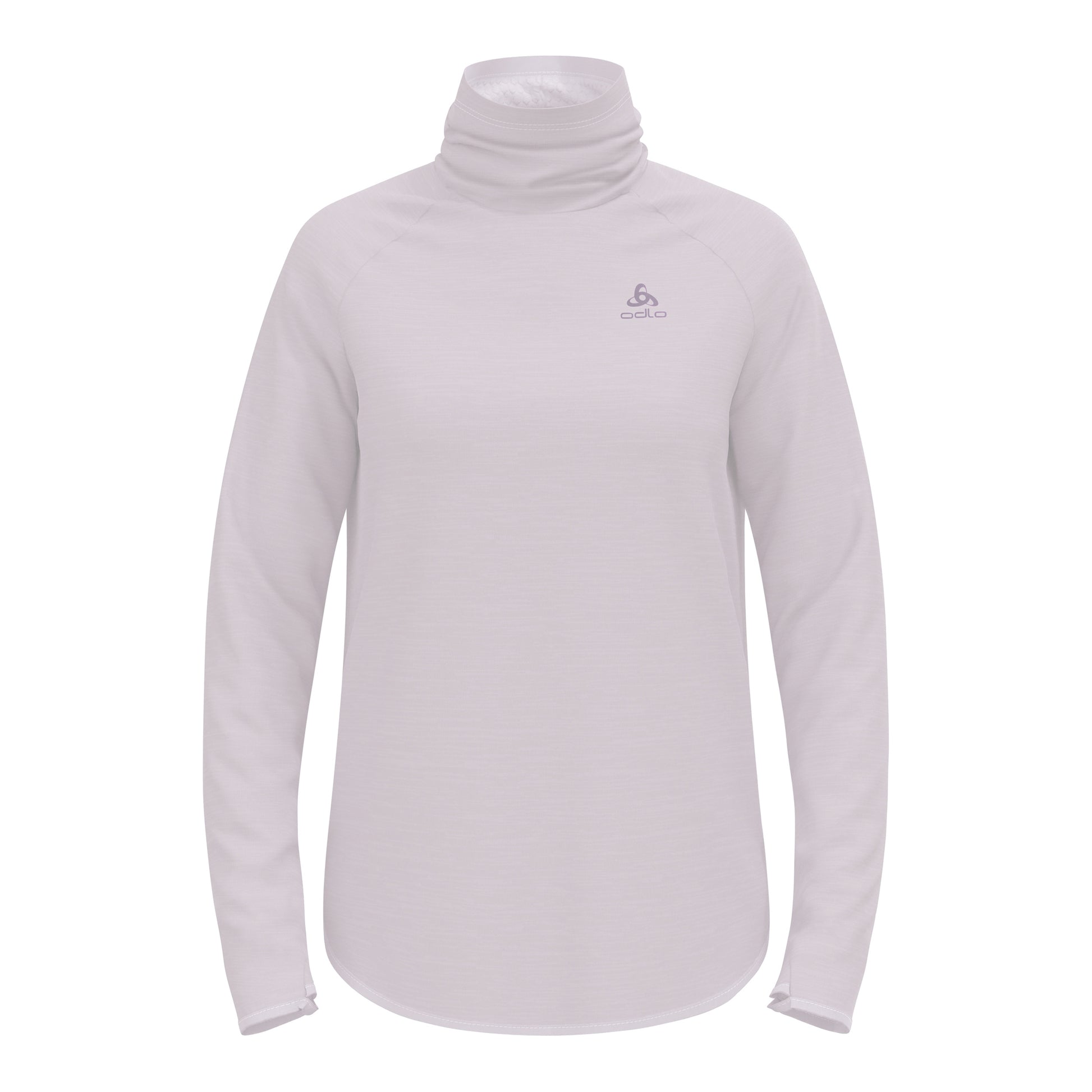 Odlo Essential Thermal Mid Layer Koszulka do biegania Kobiety - fioletowy,
