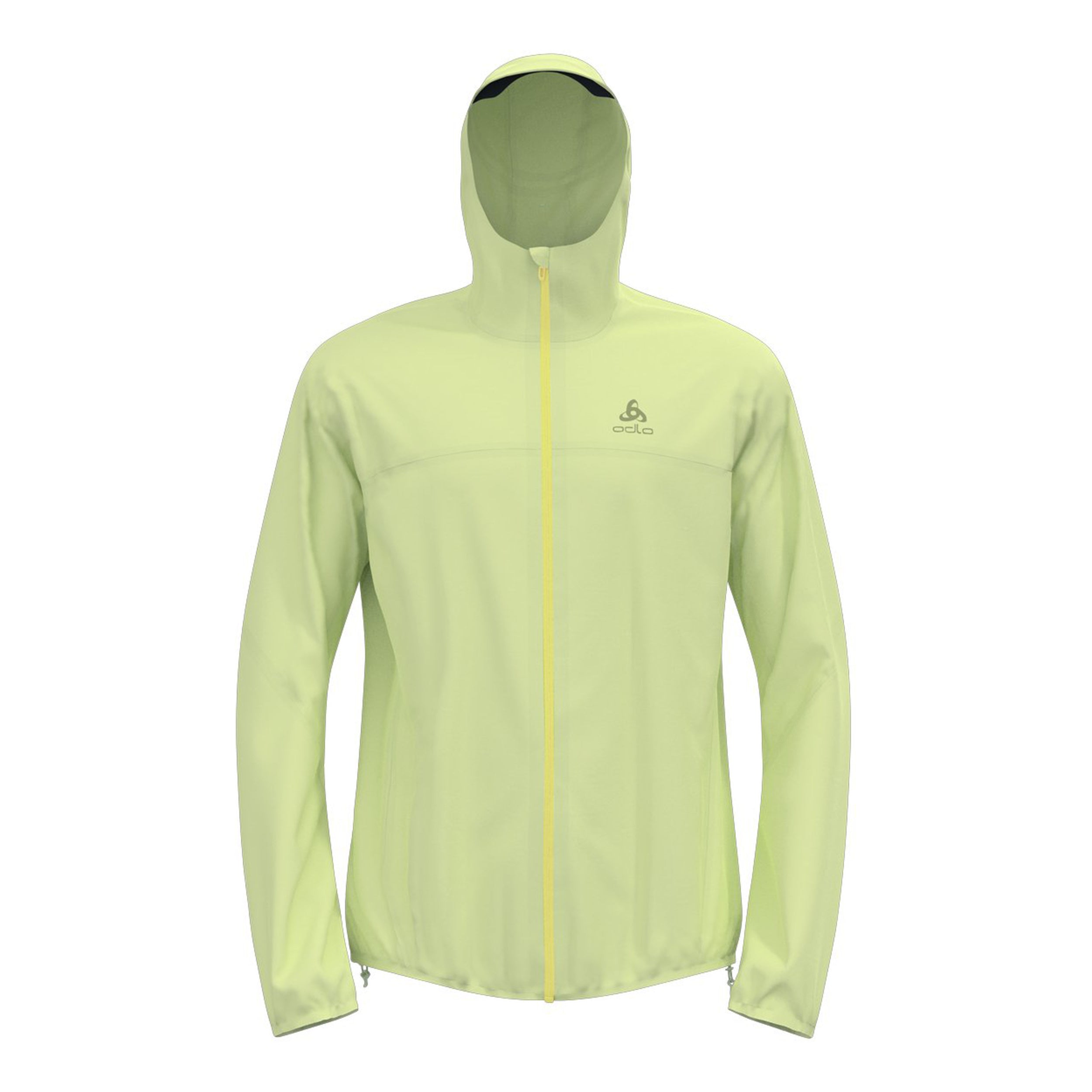 Odlo X-Alp Waterproof  Kurtka do biegania Mężczyźni - limonka
