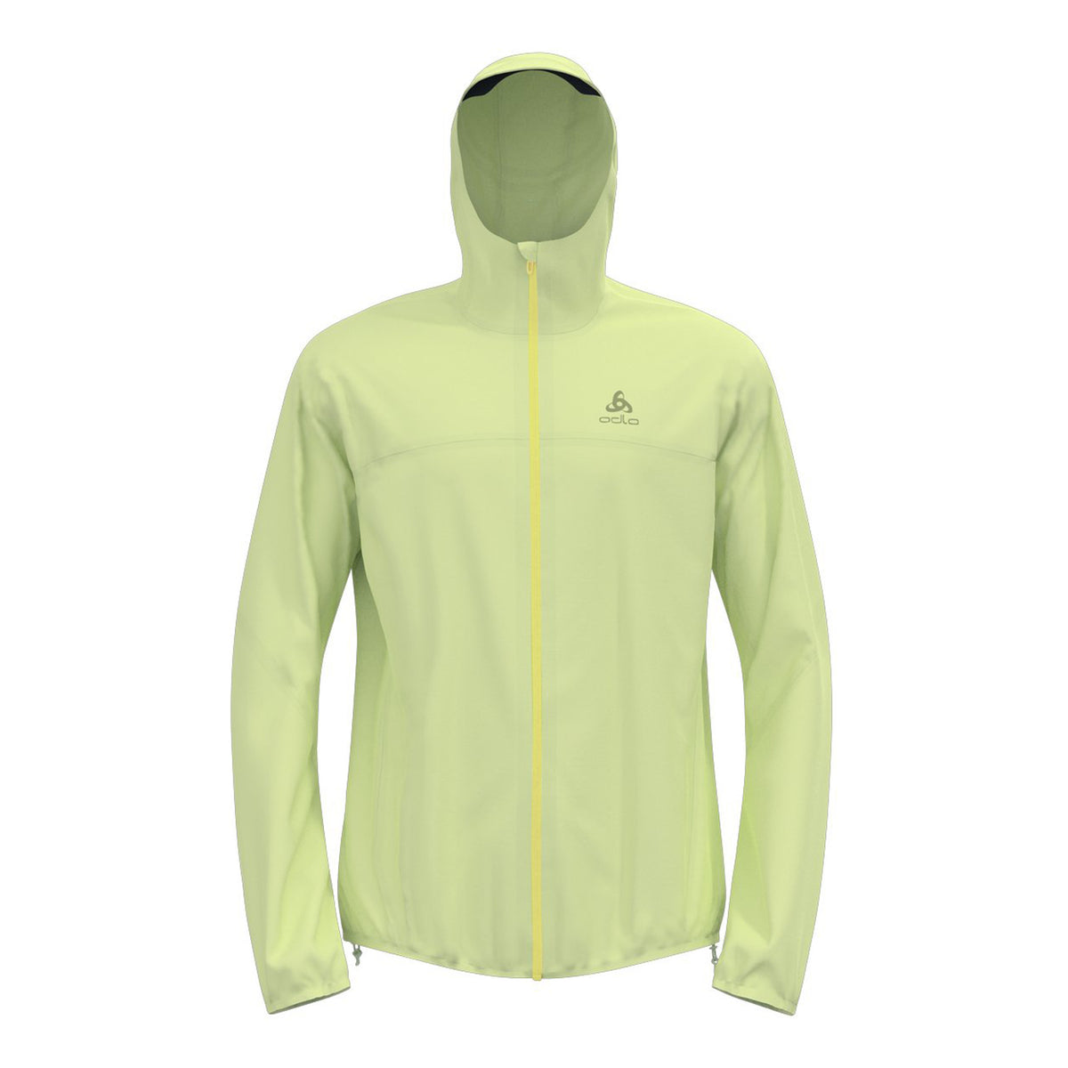 Odlo X-Alp Waterproof  Kurtka do biegania Mężczyźni - limonka