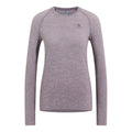Essential Seamless Crew Neck Długi Rękaw Kobiety - szary,