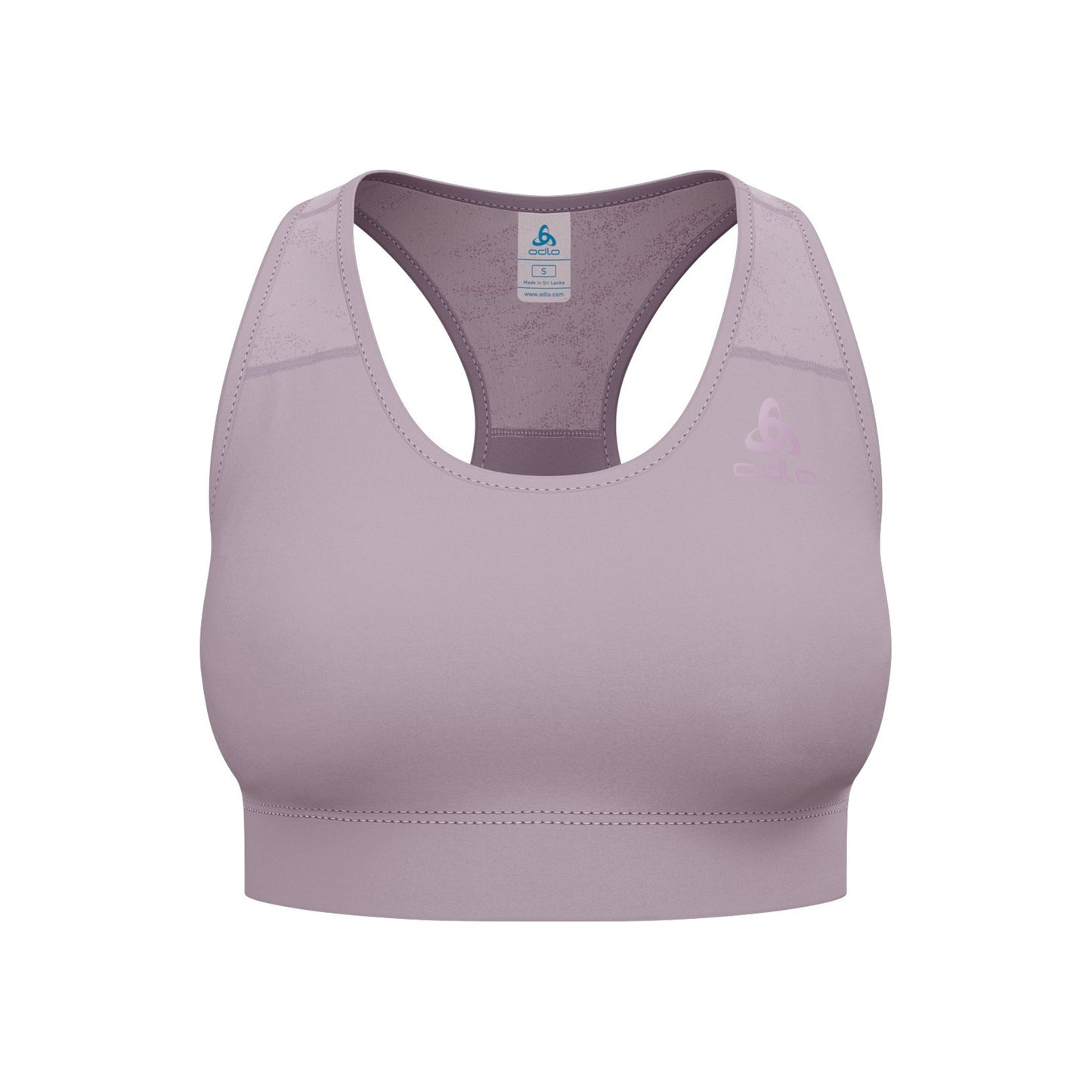 Odlo Essential Bralette Print Stanik sportowy Kobiety - szary,