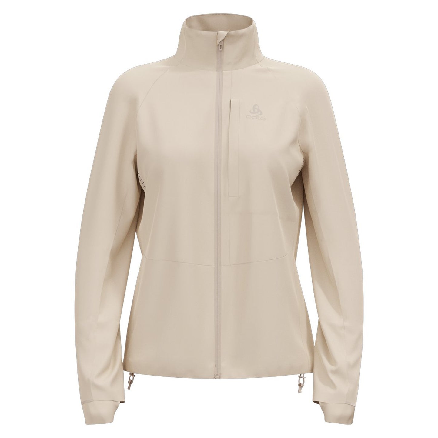 Odlo Zeroweight Pro Warm Kurtka do biegania Kobiety - srebrny,