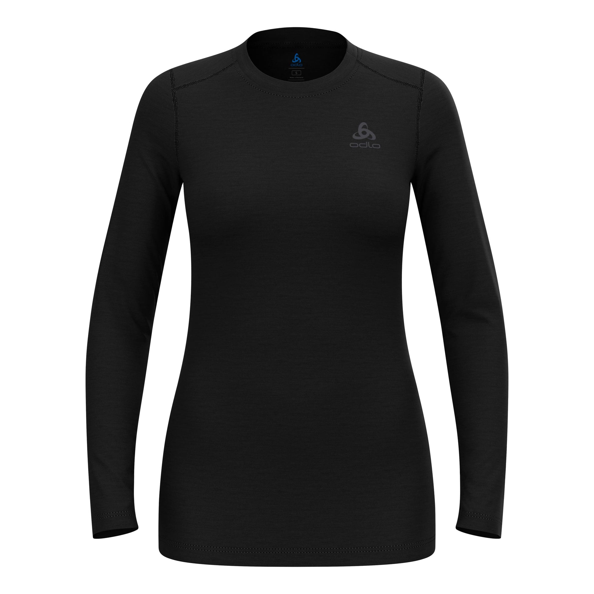 Odlo Merino 160Crew Długi Rękaw Kobiety - czarny,