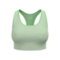 Seamless Medium Padded Sport Stanik sportowy Kobiety-mięta