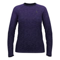 Essential Seamless Crew Neck Długi Rękaw Kobiety - ciemnoniebieski,