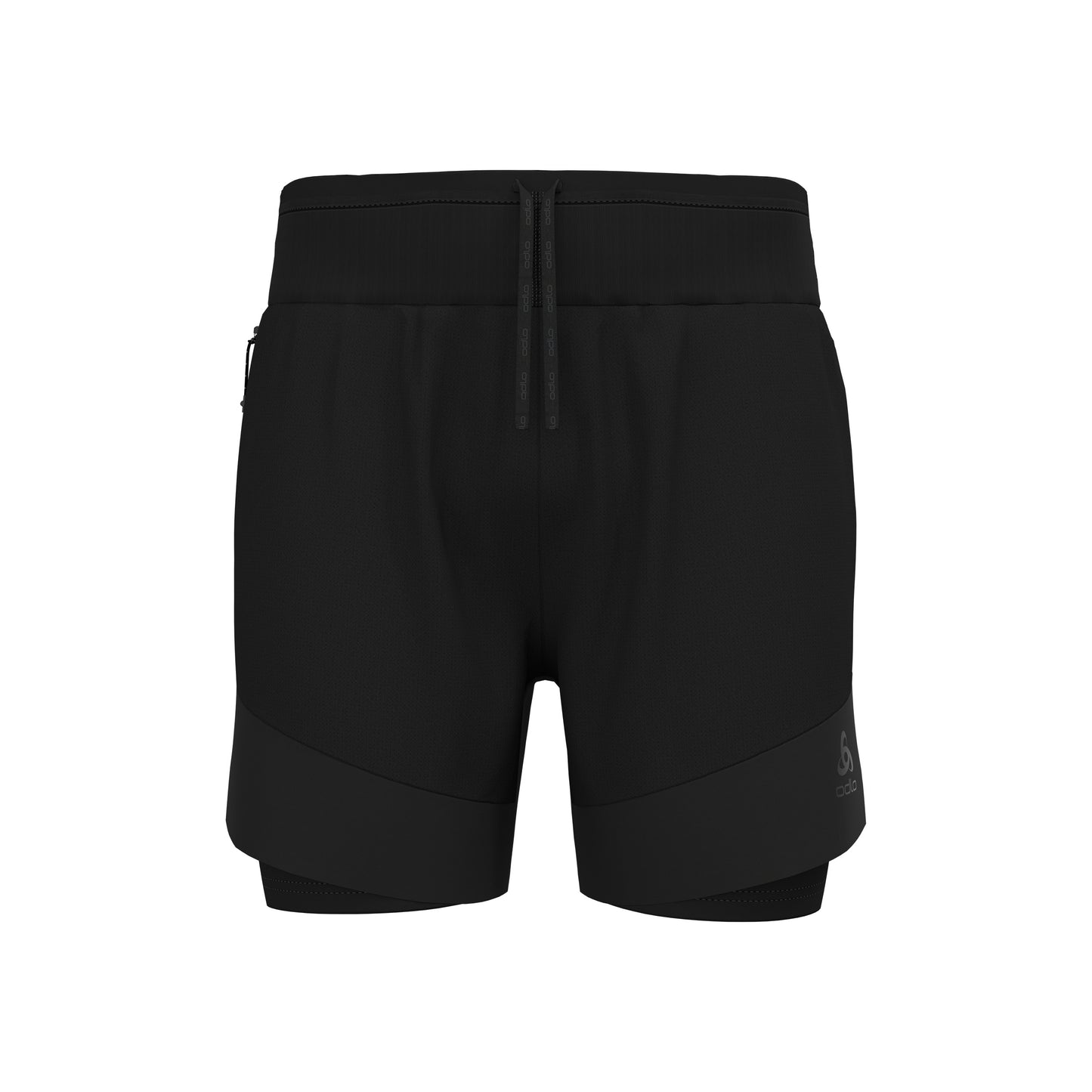 Odlo X-Alp Trail 6in 2in1 Spodenki do biegania Mężczyźni - czarny,