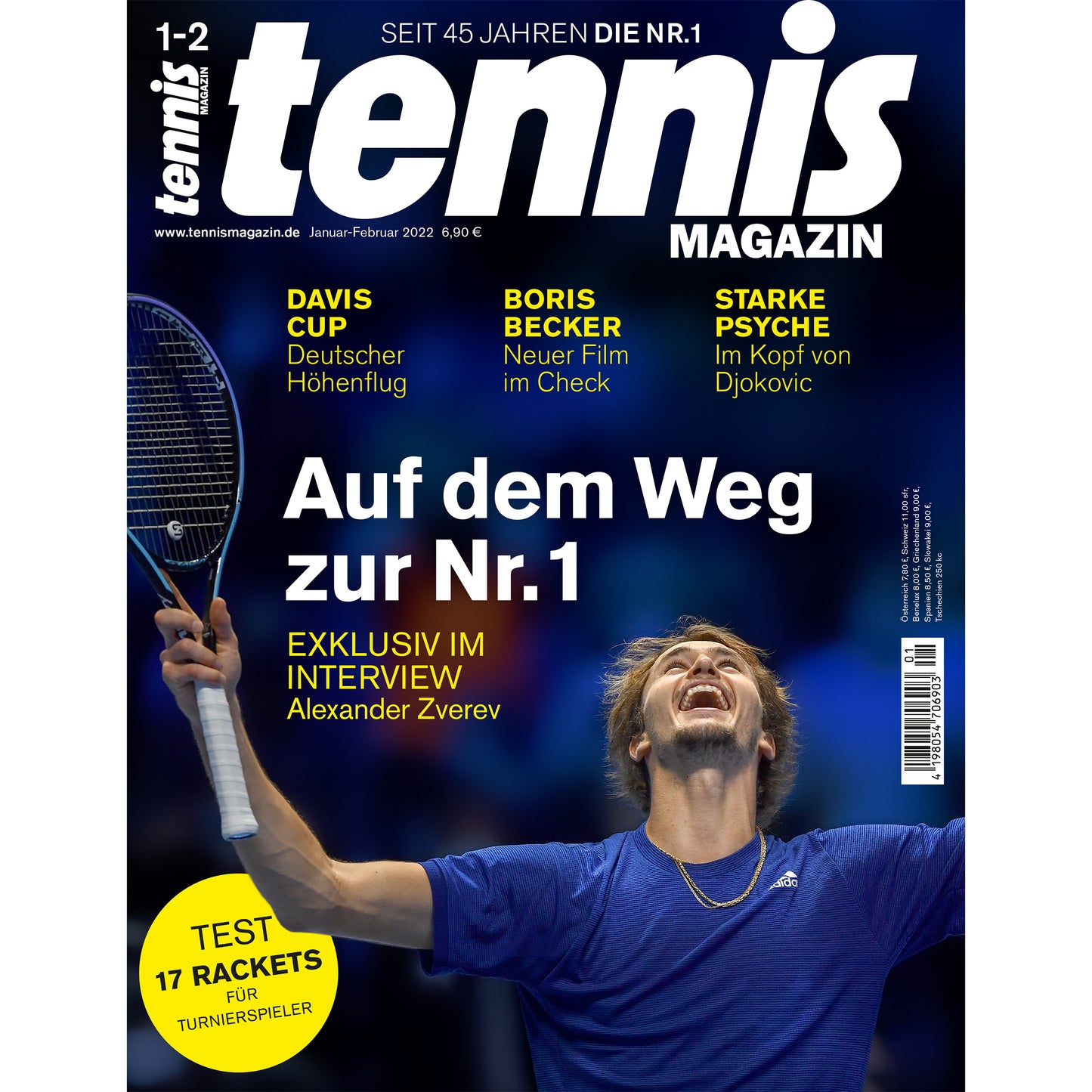 Tennis Magazin Januar / Februar 2022 Magazyn