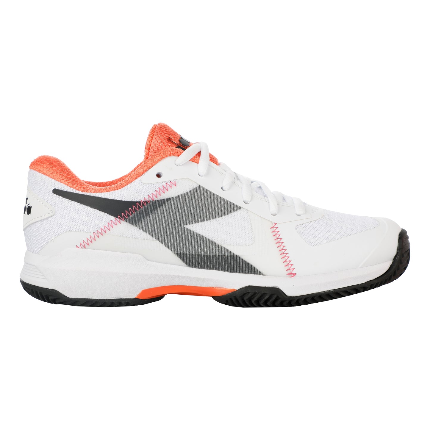 Diadora Trofeo buty do tenisa ziemnego Kobiety - biały, pomarańczowy