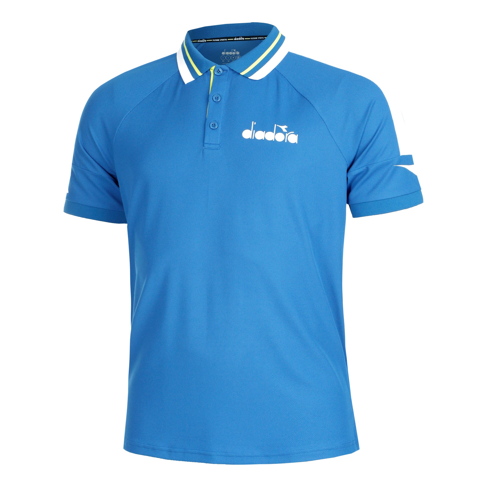 Diadora Icon Polo Mężczyźni - niebieski,