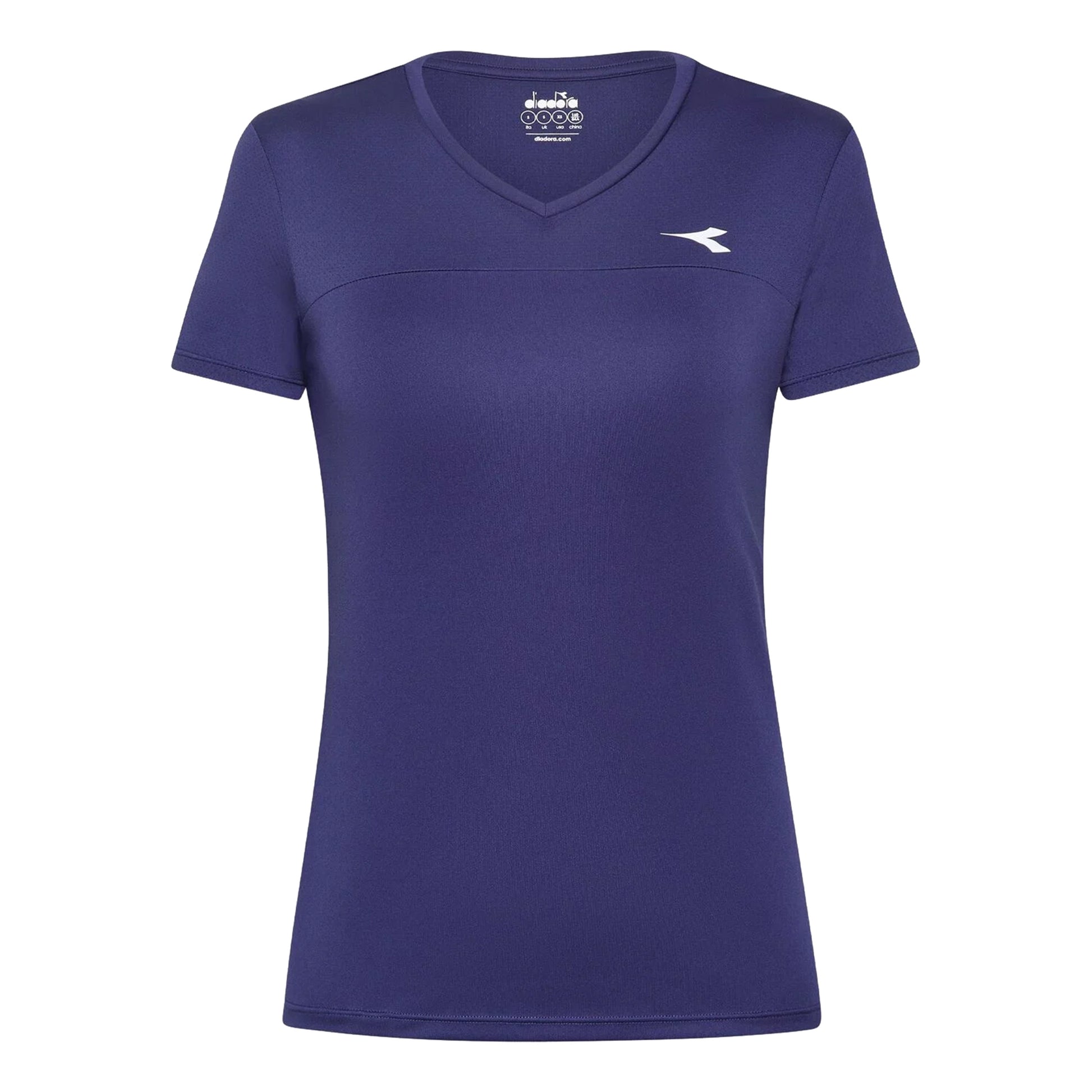 Diadora L. Short Sleeve Koszulka Kobiety-Niebieski