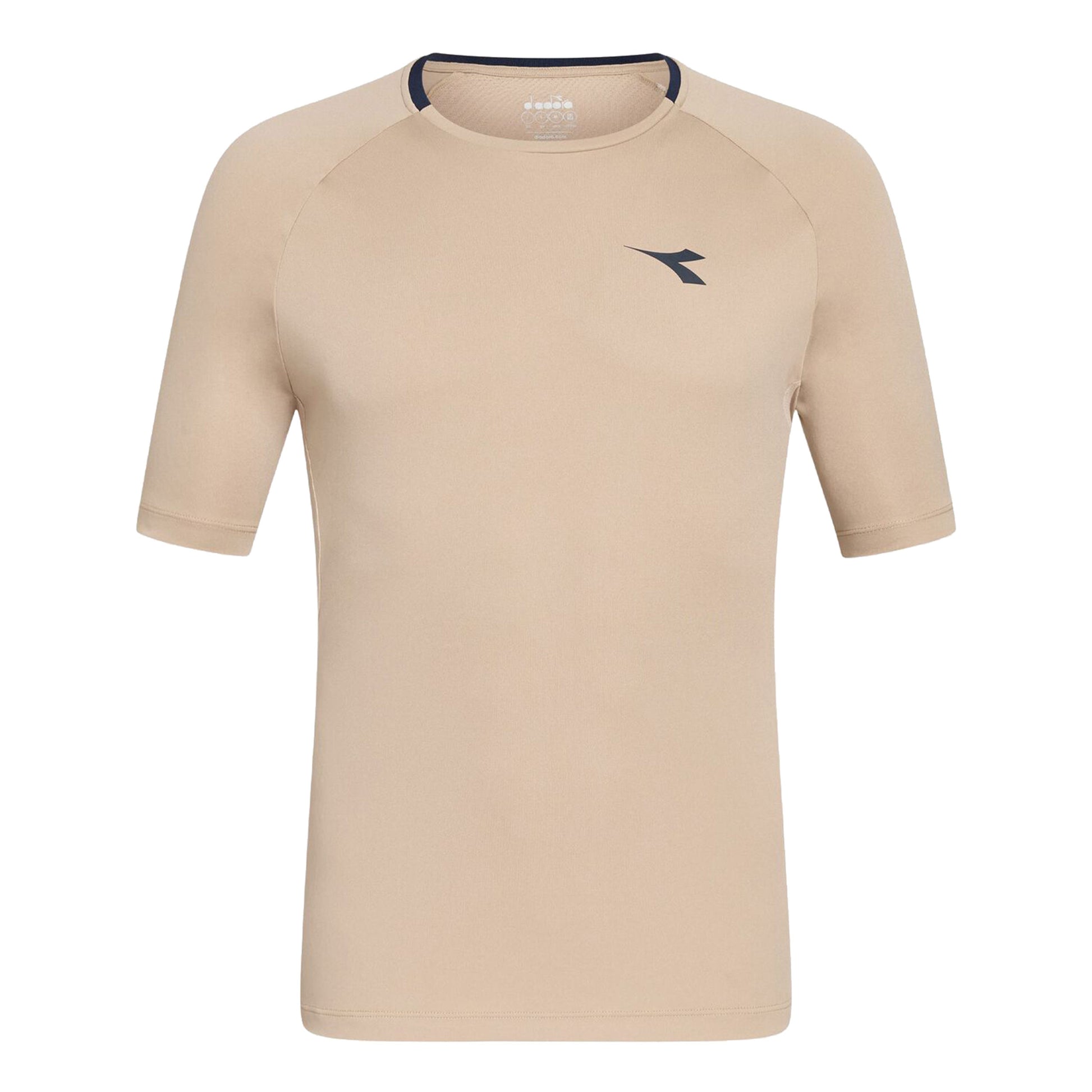 Diadora Koszulka Mężczyźni-Beż
