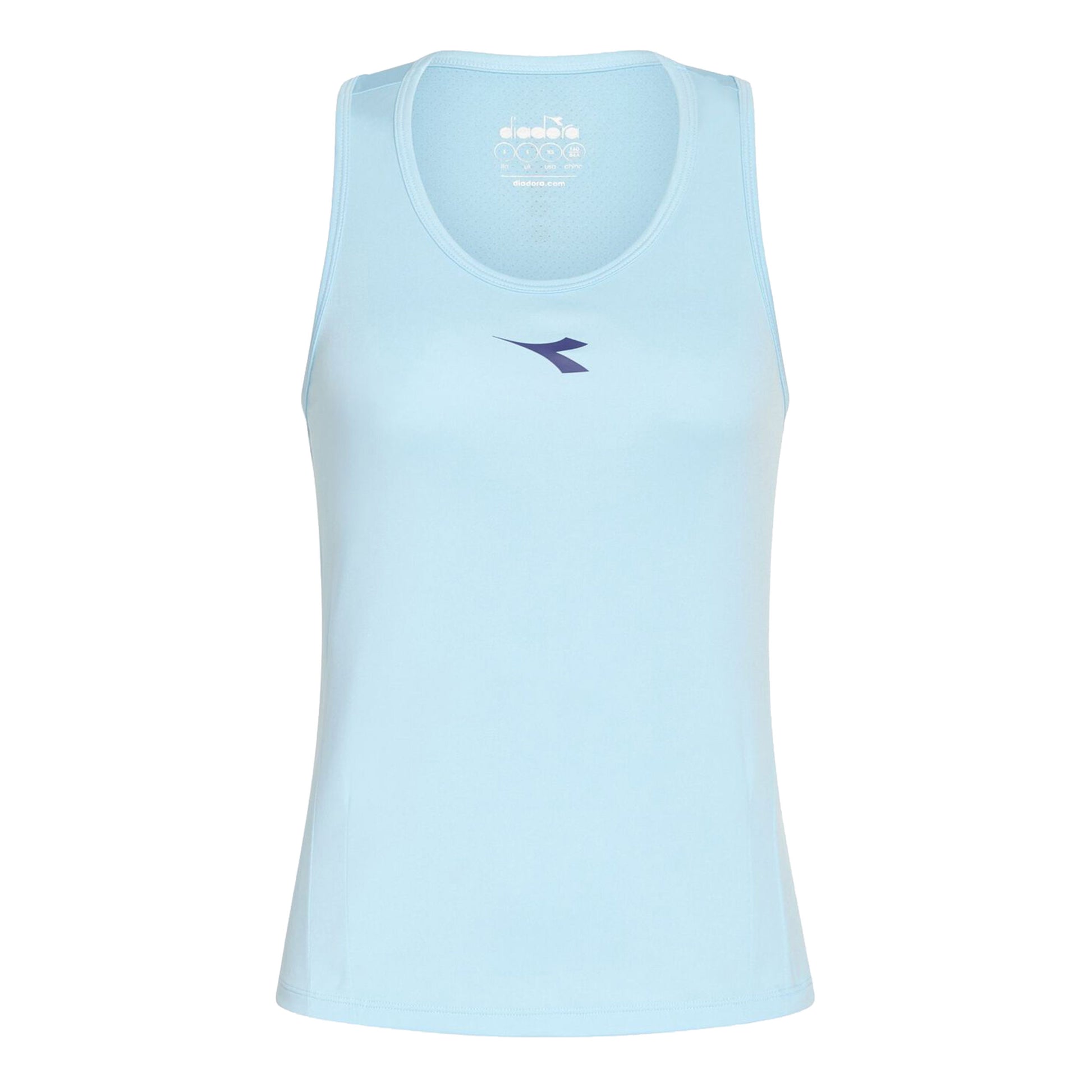 Diadora L. Core Tank Top Kobiety-Jasnoniebieski