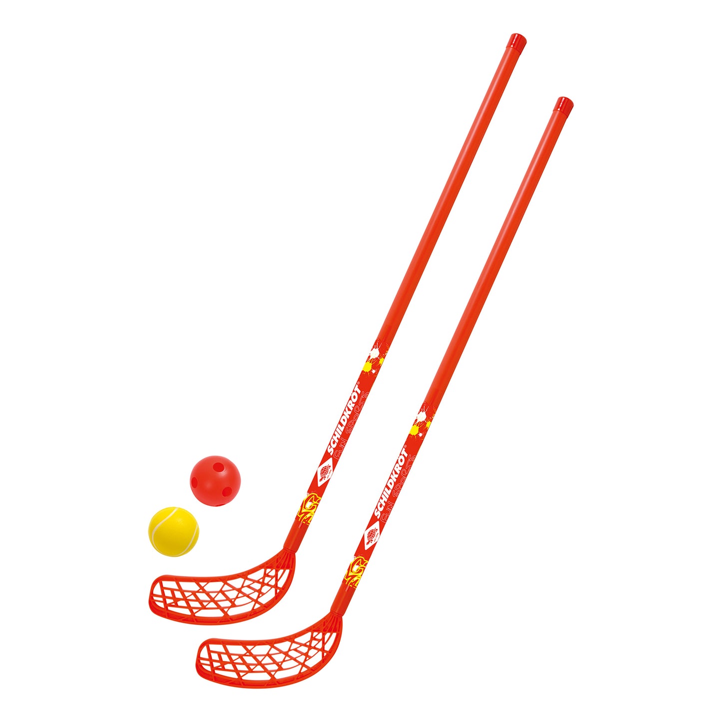 Schildkröt Fitness Fun-Hockey Set Kije Hokejowe-Pomarańczowy