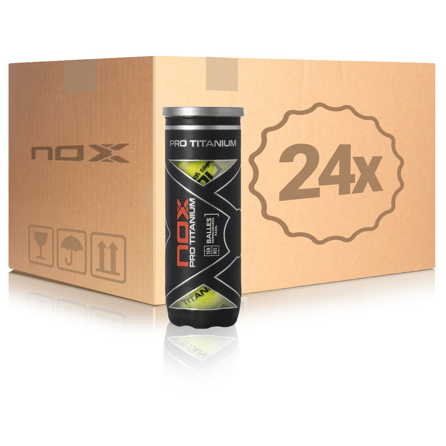 NOX 24x puszka 3 szt. Pro Titanium W KARTONIE