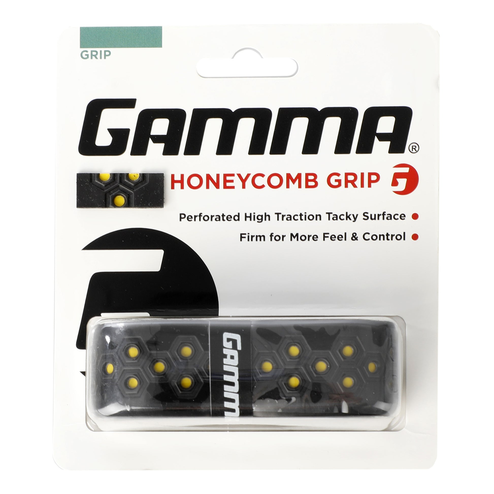 Gamma Honeycomb Cushion Grip  Opakowanie 1 szt. - czarny