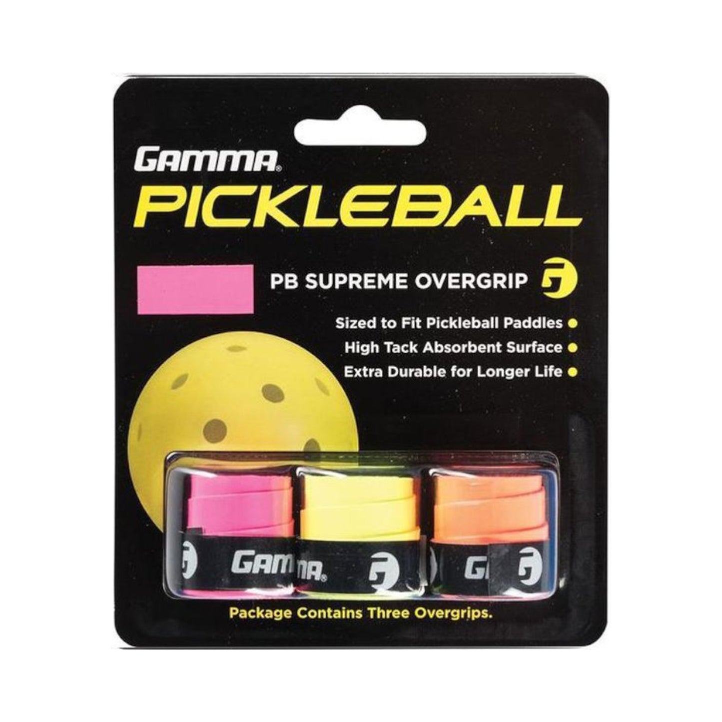 Gamma Pickleball Supreme - neonowy żółty