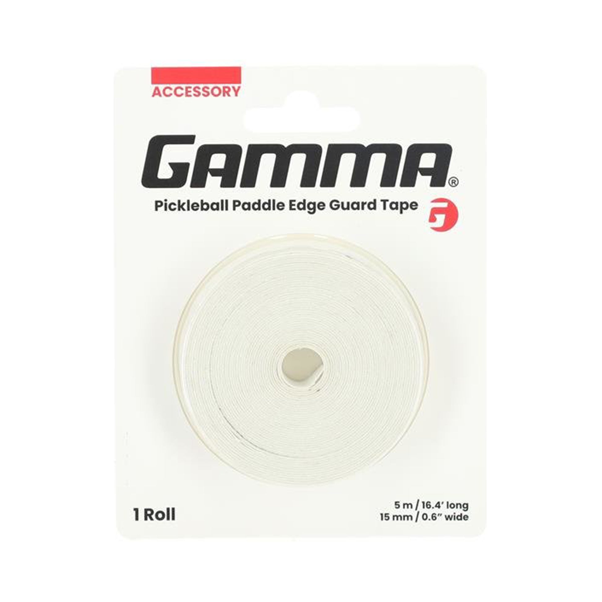 Gamma Pasek Ochronny Na Ramę Do Gry W Pickleball-Biały
