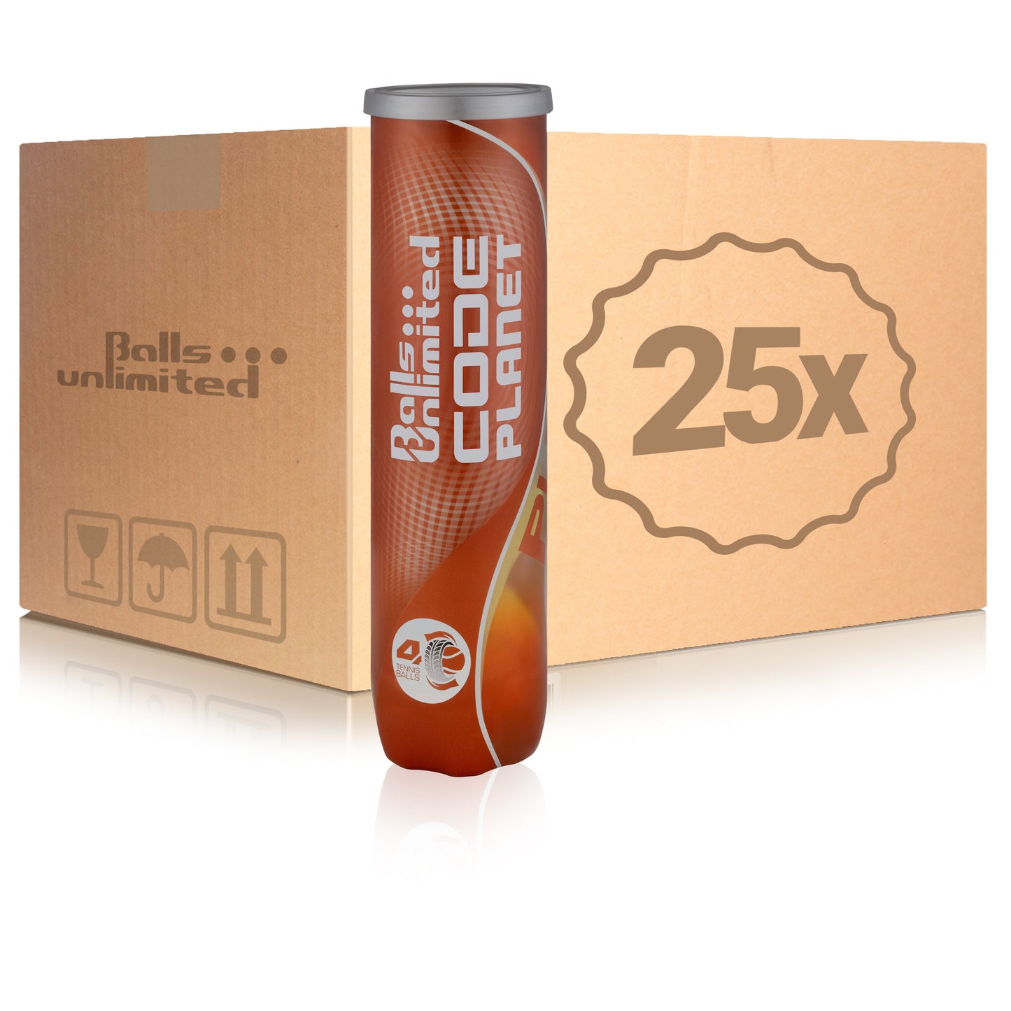 Balls Unlimited 25x puszka 4 szt. Code Planet