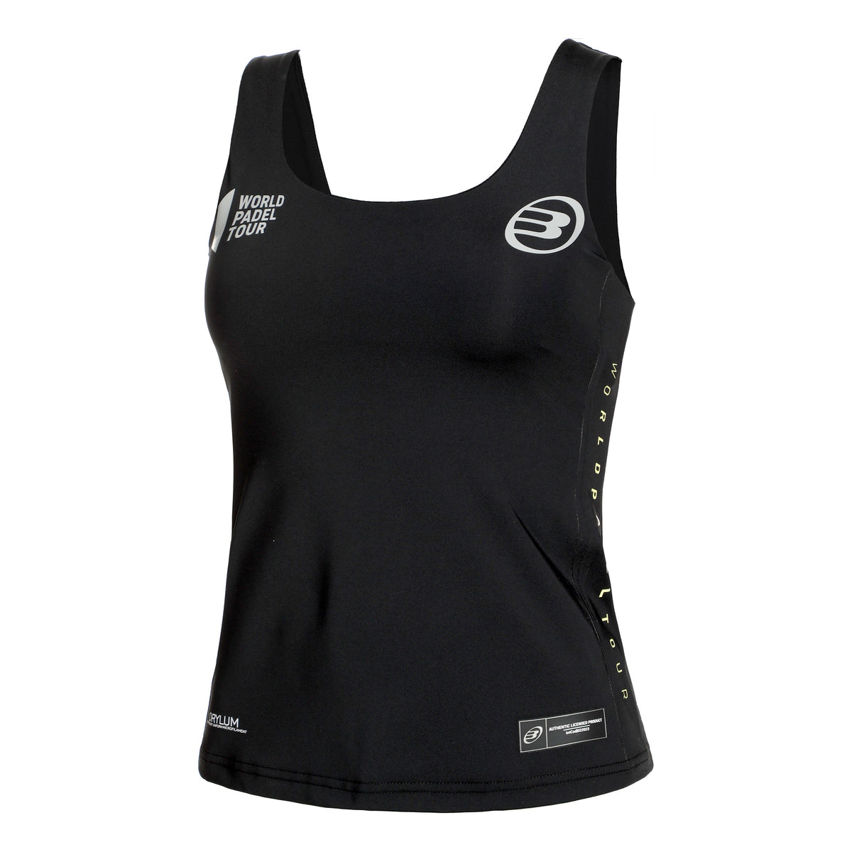 Bullpadel Lican Tank top Kobiety - czarny, żółty