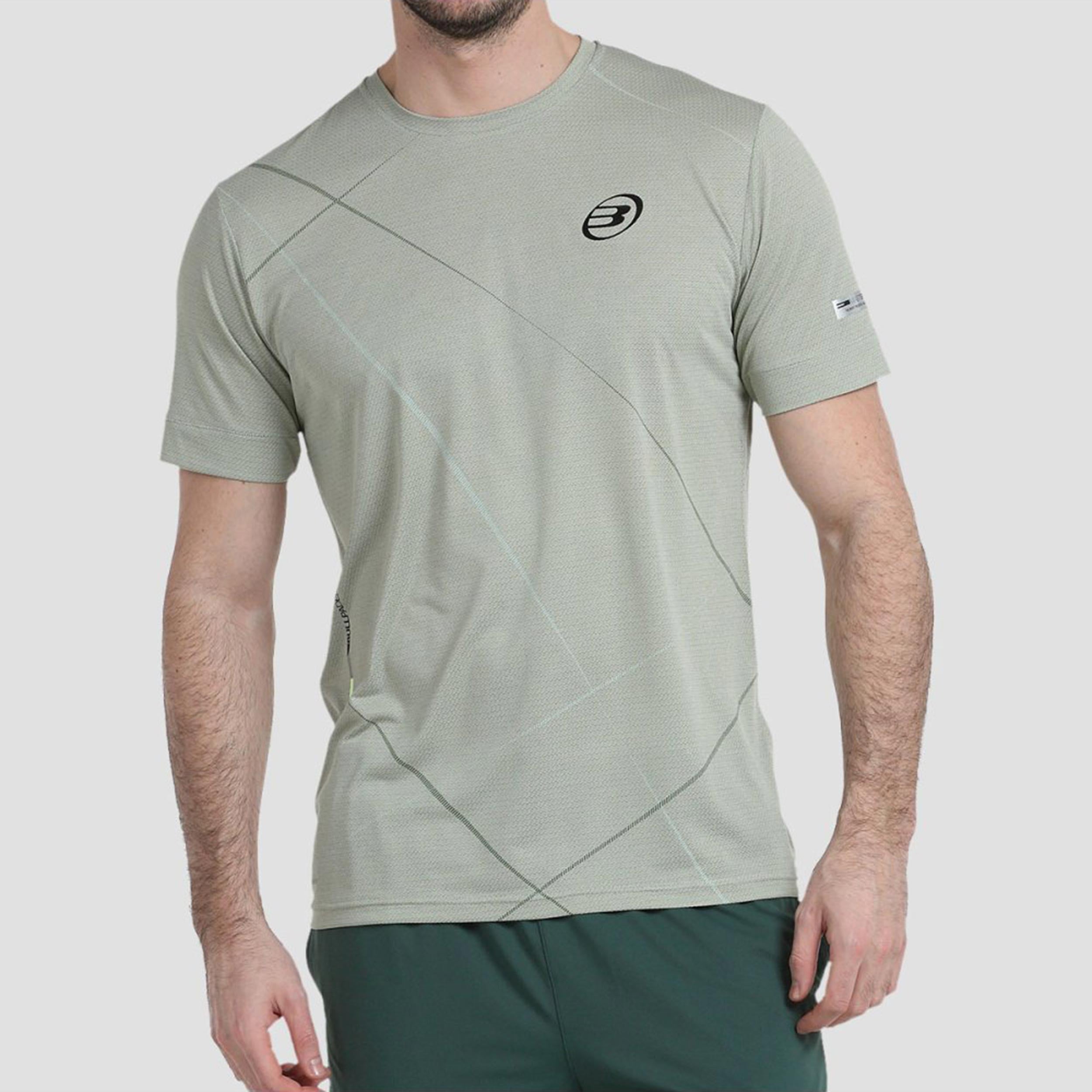 Bullpadel Koszulka Mężczyźni - oliwka